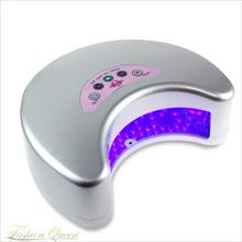 LED lampa 12W strieborná
