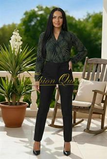 Blúzka body so vzorom