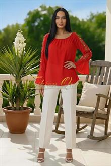 Blúzka s perličkami